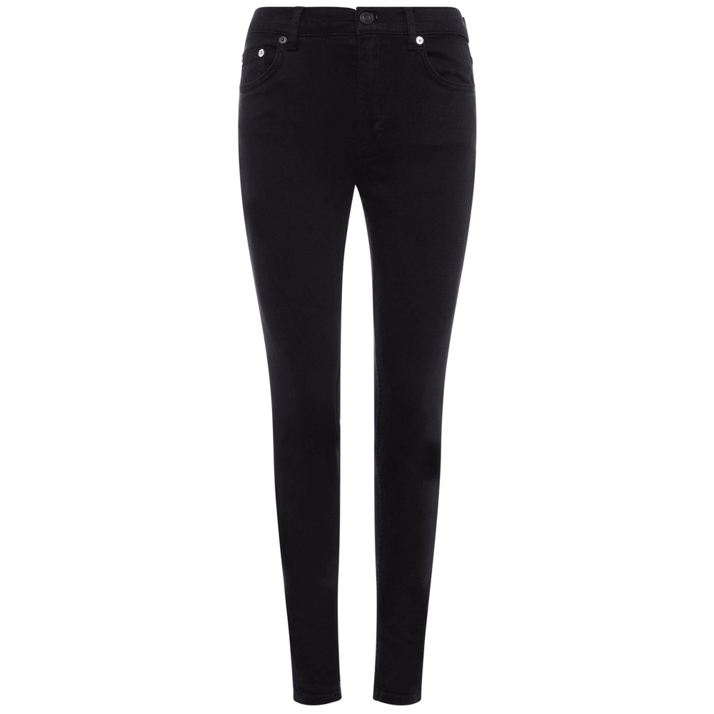 French Connection Black Skinny High Rise Jean